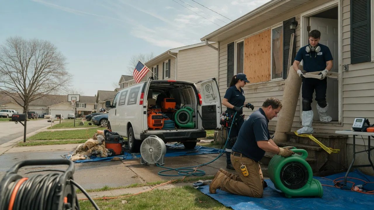 Water Damage Restoration in Wessington, SD near me
